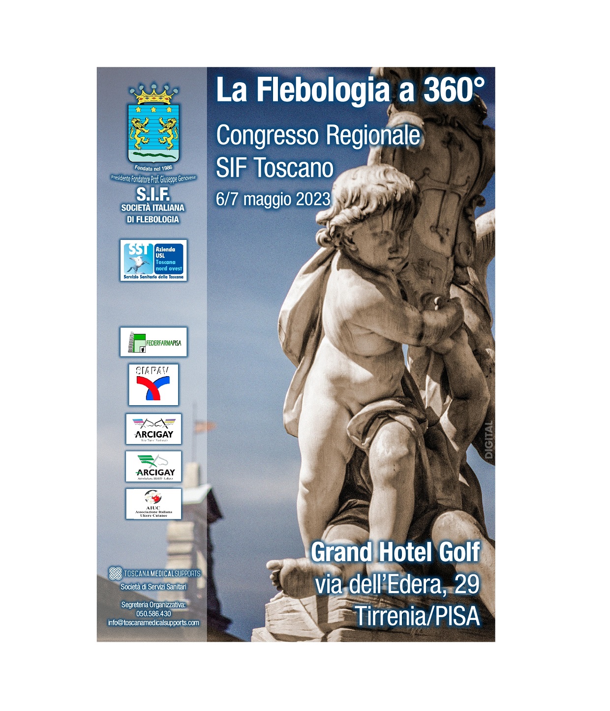 La Flebologia a 360° Congresso Regionale SIF Toscano 6/7 Maggio 2023